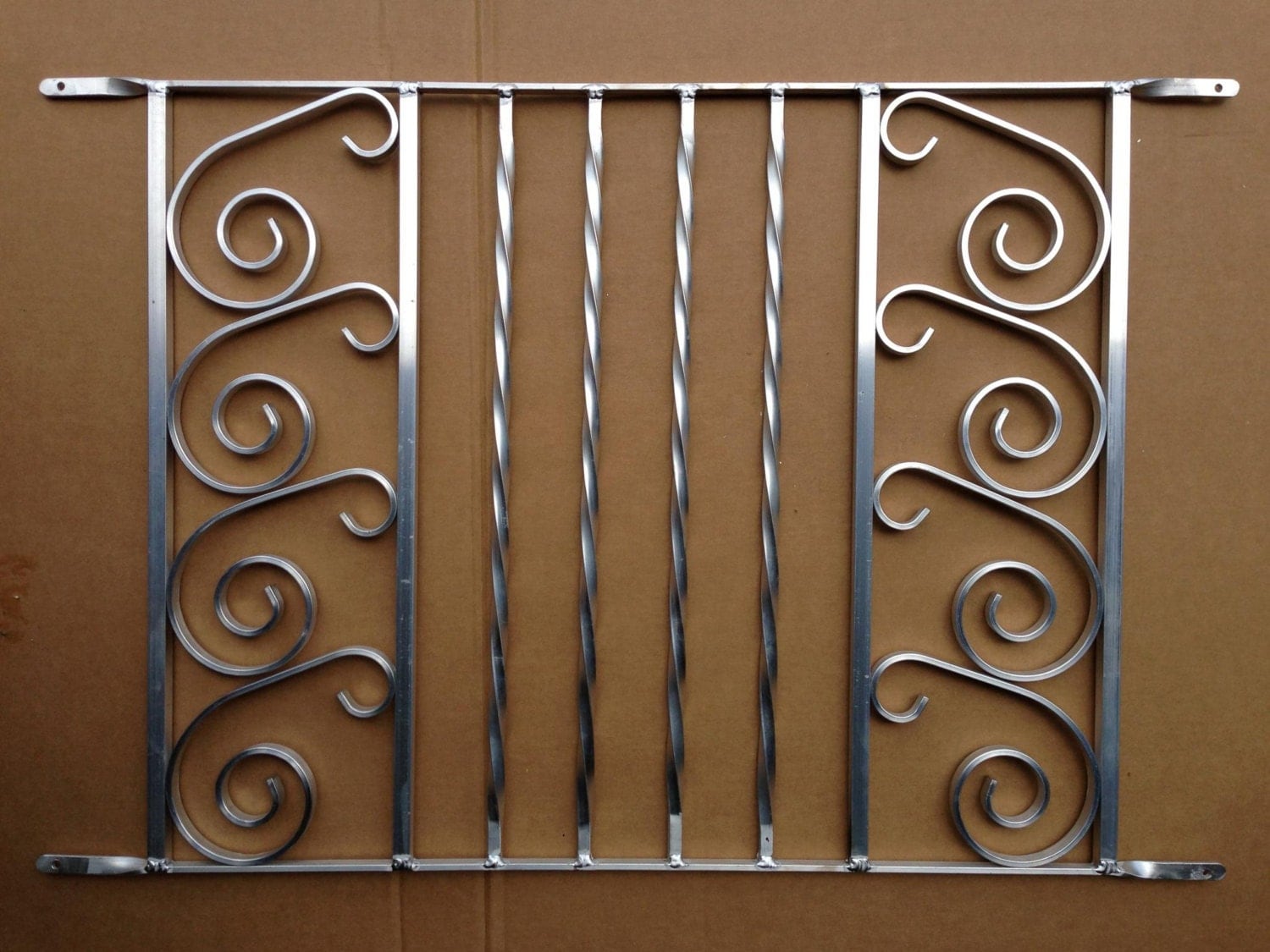 Screen Door Grille Protective Aluminum Decorative Sea Gate
