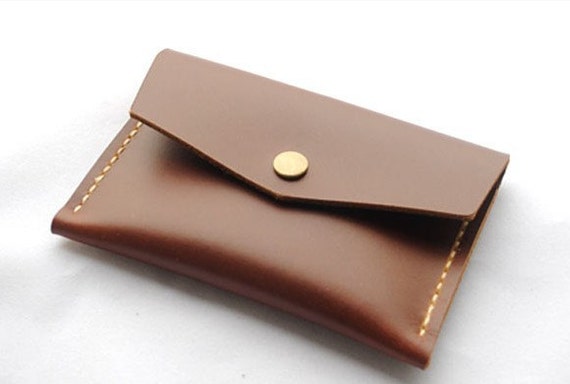 Handmade leather wallet 