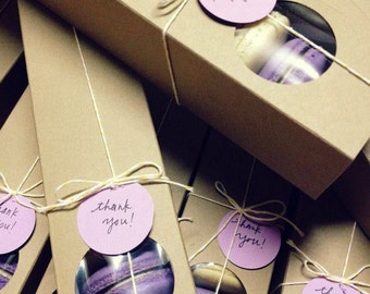 Eco Friendly Kraft Macaron boxes