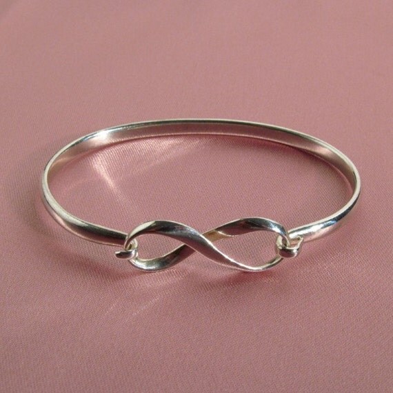 Mobius Silver Infinity Bracelet Mobius Bracelet Infinity