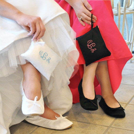 bridesmaid ballet slippers
