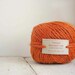 Vintage Rusty Orange Macrame Jute - 77 yds - 3 Ply - RESERVED