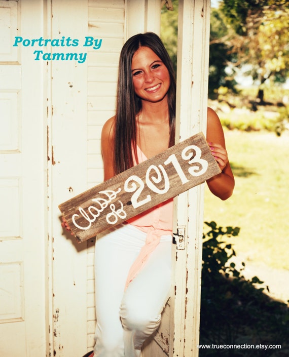 Items similar to Senior Class Portrait Sign Photo Props Fun Picture