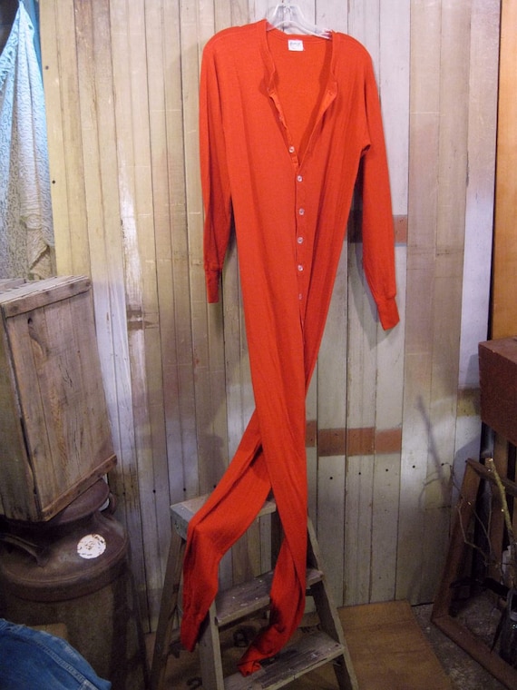vintage long johns union suit
