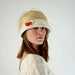 Vintage 1950s Hat - 50s Cloche - Pale Straw