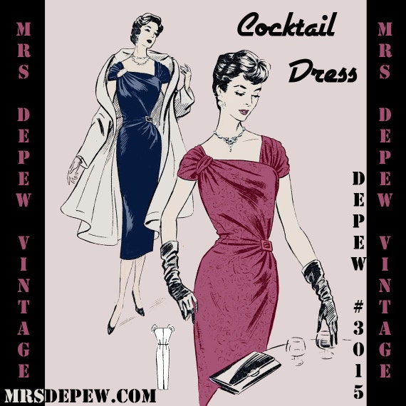 1950s Sewing Patterns- Dresses, Skirts, Tops, Pants