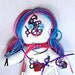 Slam-It Wham-It Dang-It Dam-mit Stress Relief Doll Nurse Medical Theme