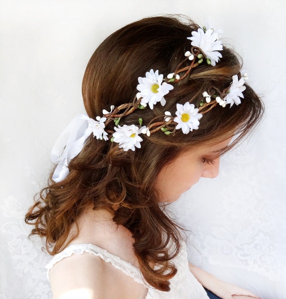 crown daisy flower daisy crown, crown, bridal flower headband, flower crown daisy bridal crown daisy flower daisy crown, crown, bridal flower headband, flower crown daisy bridal