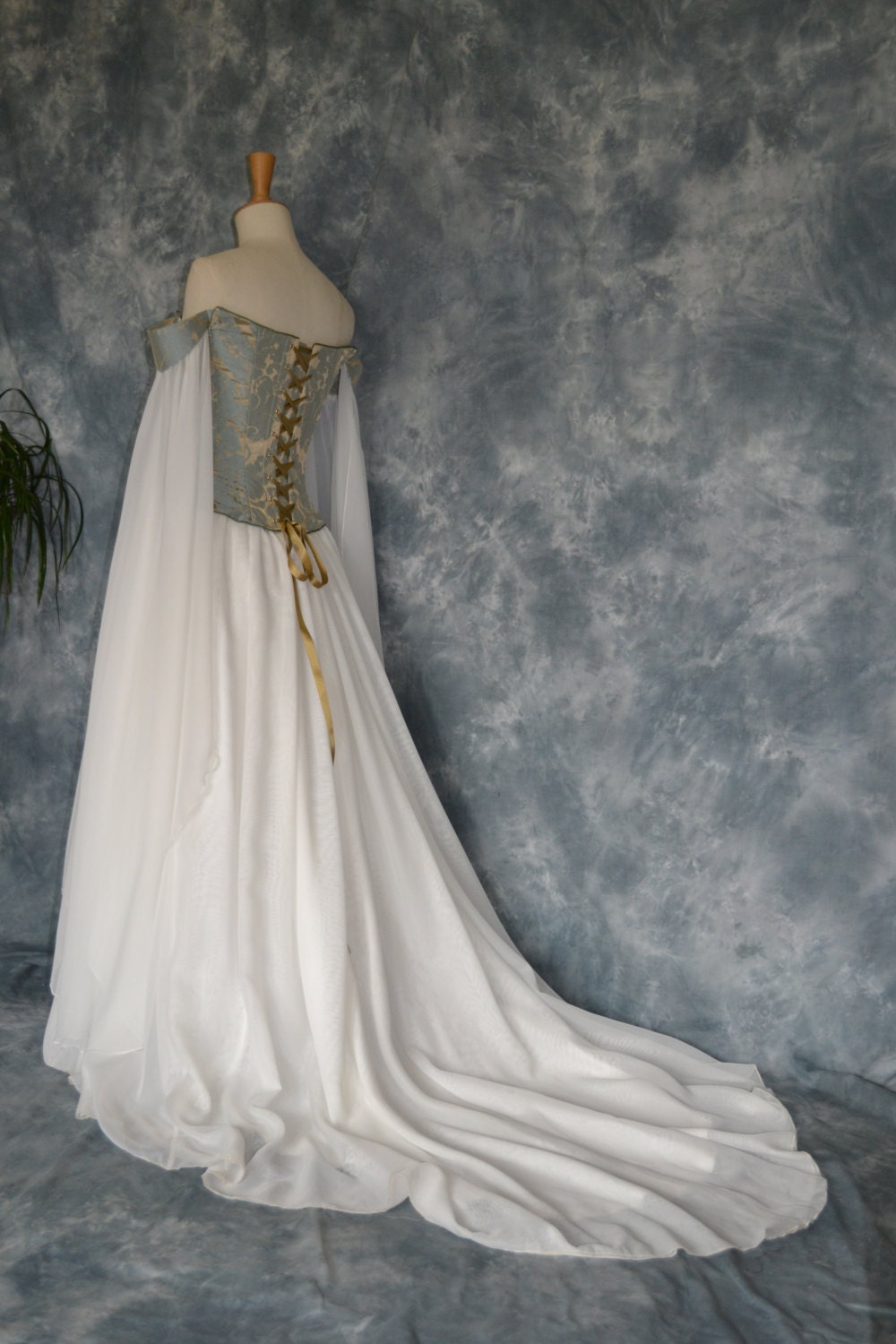 medieval wedding gown