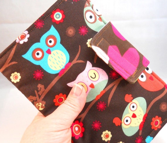 Kindle Paperwhite Cover Owls and Hearts Cute Case by foreverandrea