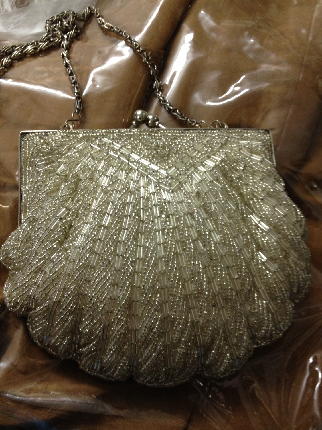 Beaded Clutch Purse
