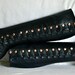 Vintage SBICCA Boots Navy Leather Side Button Gogo Boots sz 9