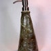 Liquid soap pump dispenser with leaves