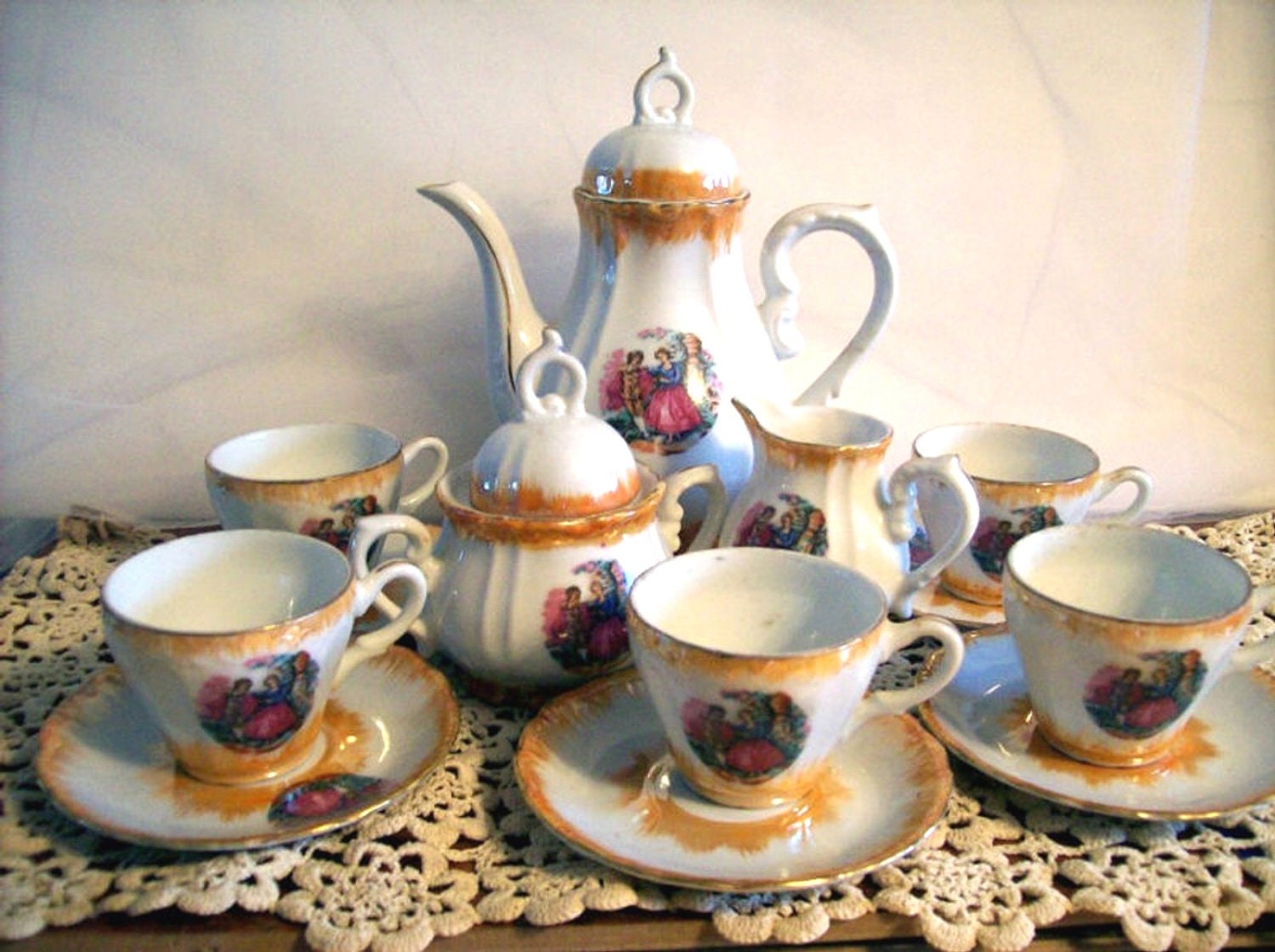 vintage miniature tea sets