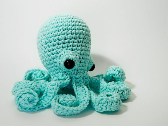 Octopus Amigurumi in Aqua