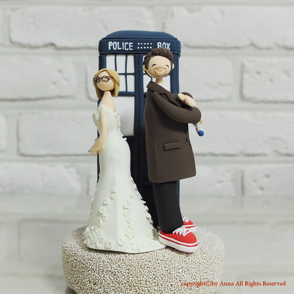  Doctor  who wedding  cake topper decoration  gift keepsake