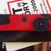 Red black tobacco pouch woman accessory