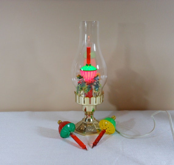 Vintage Bubbling Electric Christmas Light with Three by 2cool2toss
