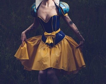 High quality 4 part PVC Snow white costume from Artifice Clothing (made to order)