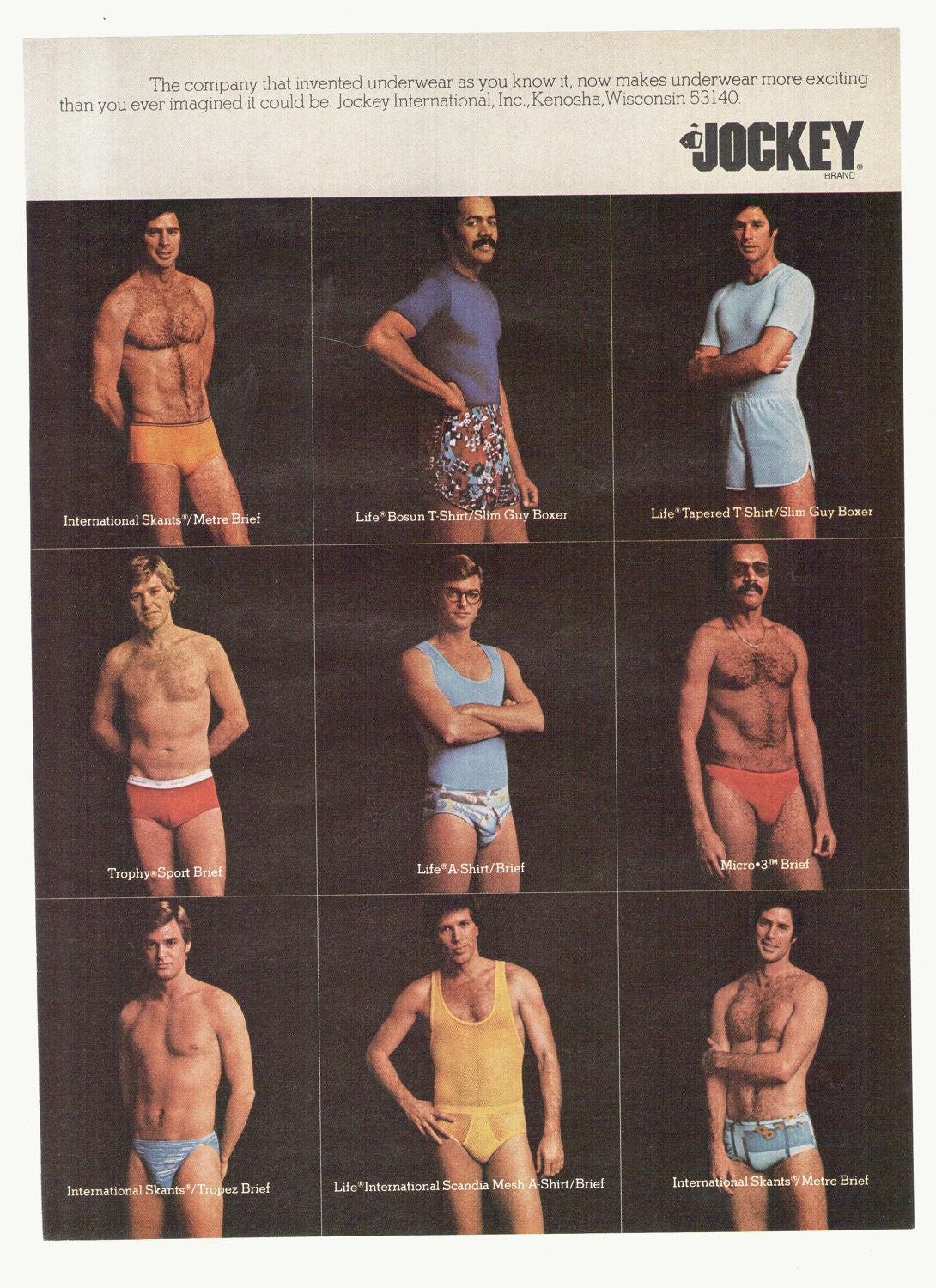 1976 Jockey Brand Underwear Ad