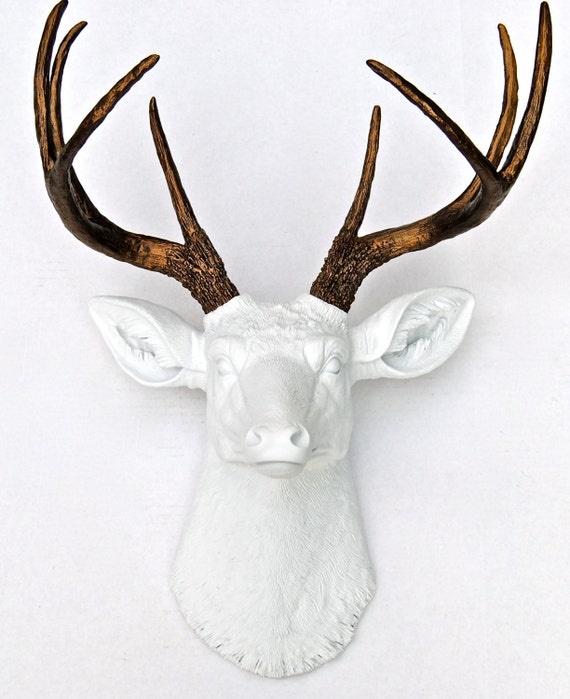 Faux Taxidermy deer on Etsy