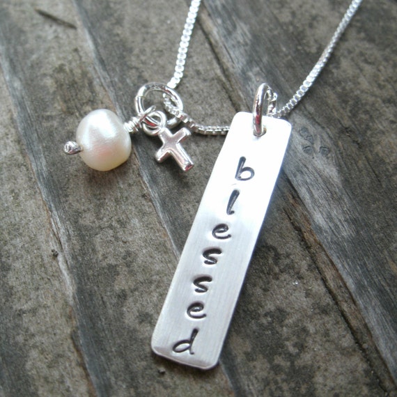 Blessed necklace religious necklace religious necklace