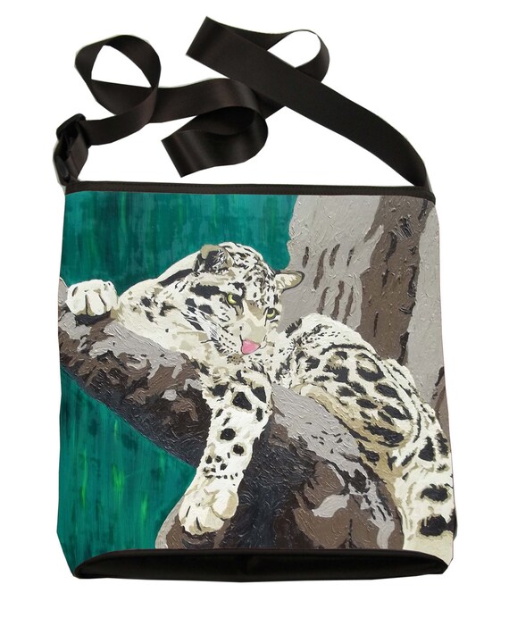 small leopard crossbody bag