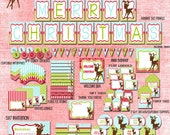 Christmas Party Decorations- Printable Rudolph Party- Christmas Reindeer Party PDF/JPEG Il_170x135