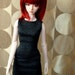 SD Grey Herringbone Knit Dress For BJD - Last One