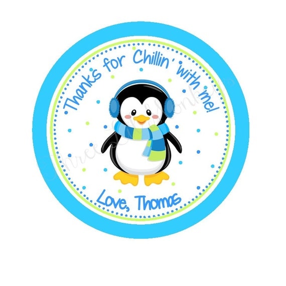 Penguin Stickers/Tags Il_570xn