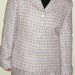 Vintage Ladies Pink Tailored Suit Lined Jacket & Matching Skirt Size 14 Only 8 USD