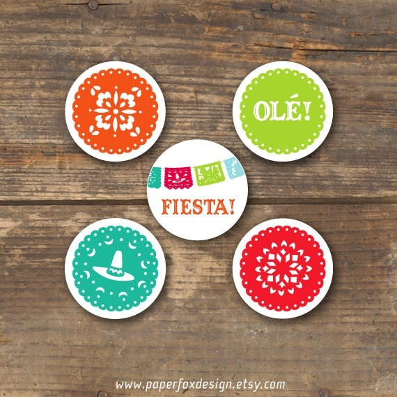 fiesta-cupcake-toppers-or-tags-printable