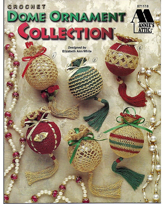 Dome Ornament Collections Thread Crochet Pattern Annies Attic