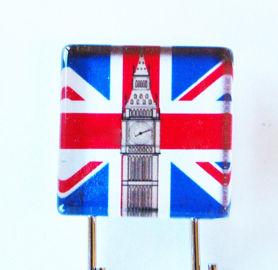 Glass Bookmark London England London bookmark book mark