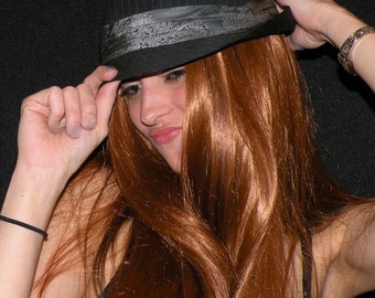 Lindsay // Beautiful Red Brown Toned Highlighted Full Synthetic Red Wig, So Soft and Shiney