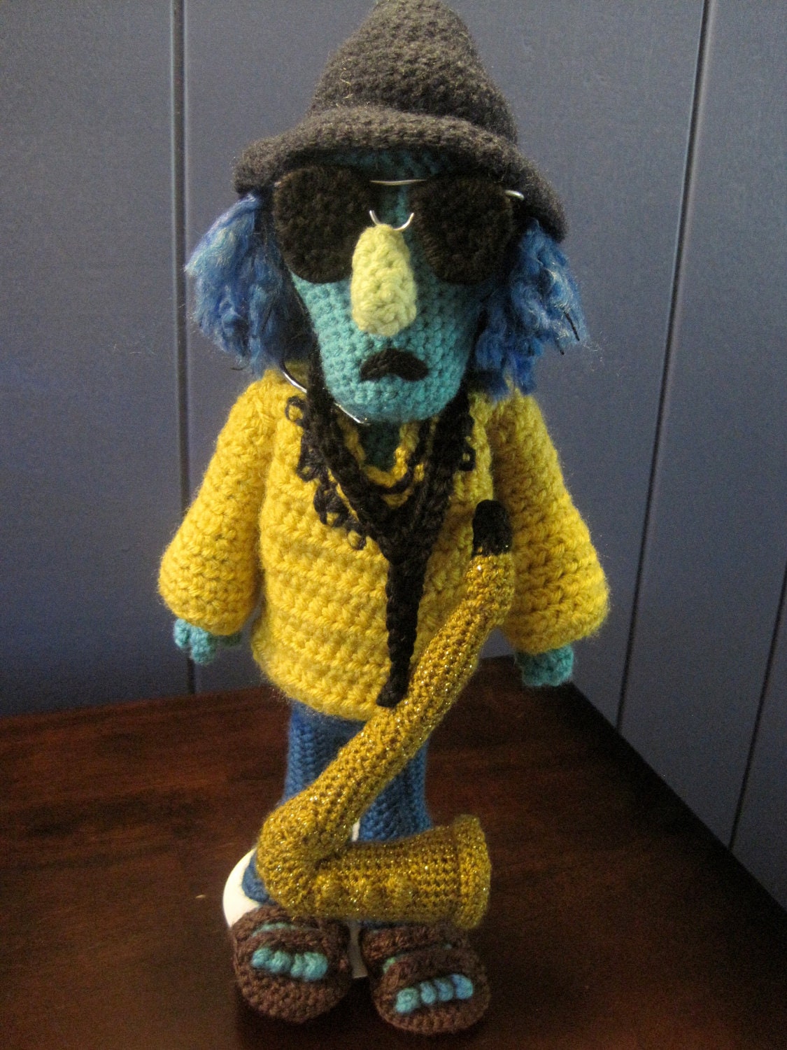 Zoot Muppet Inspired Crochet Pattern