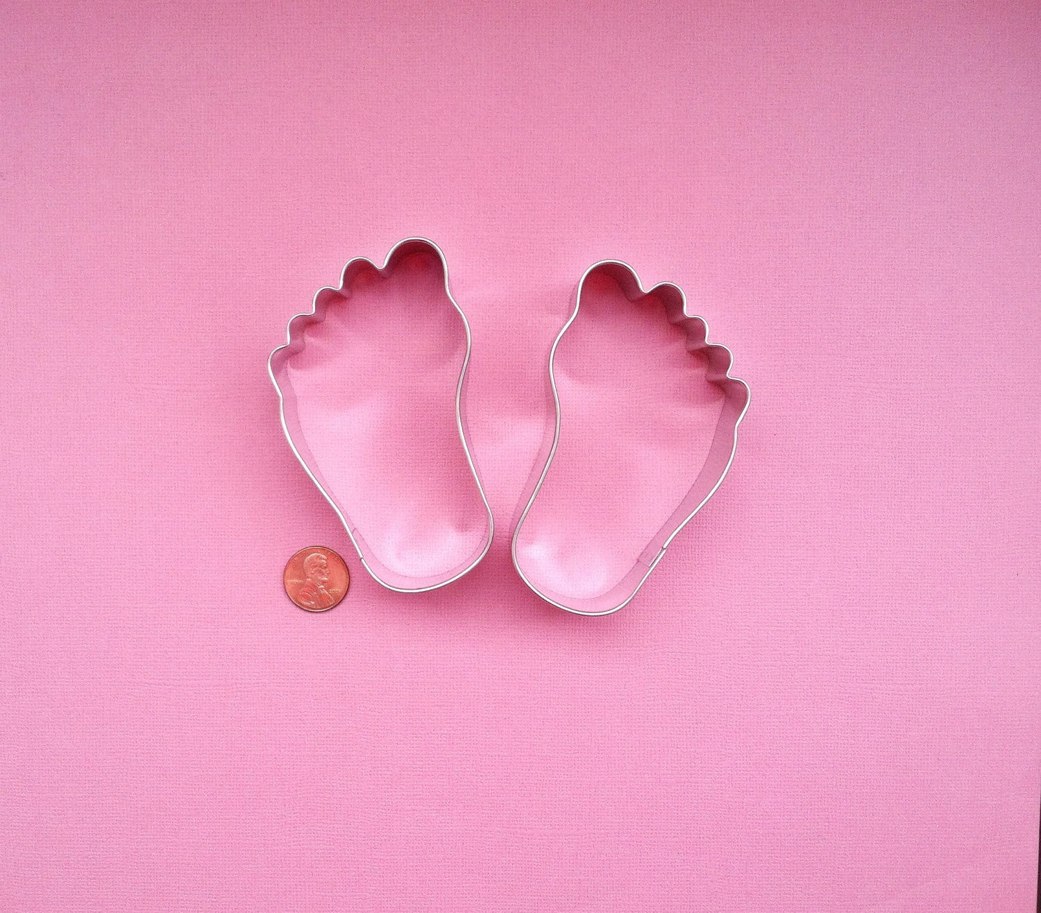 Baby Foot Cookie Cutter Set Footprint Cookie Cutter Baby