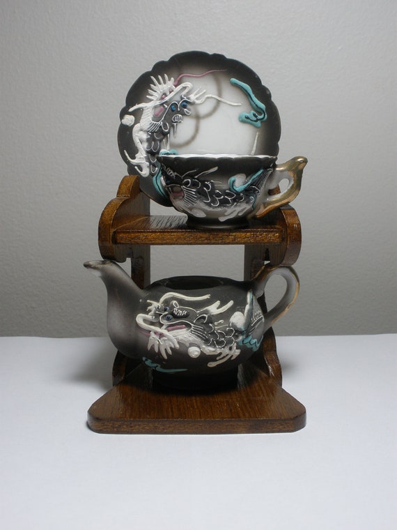 mini japanese tea set