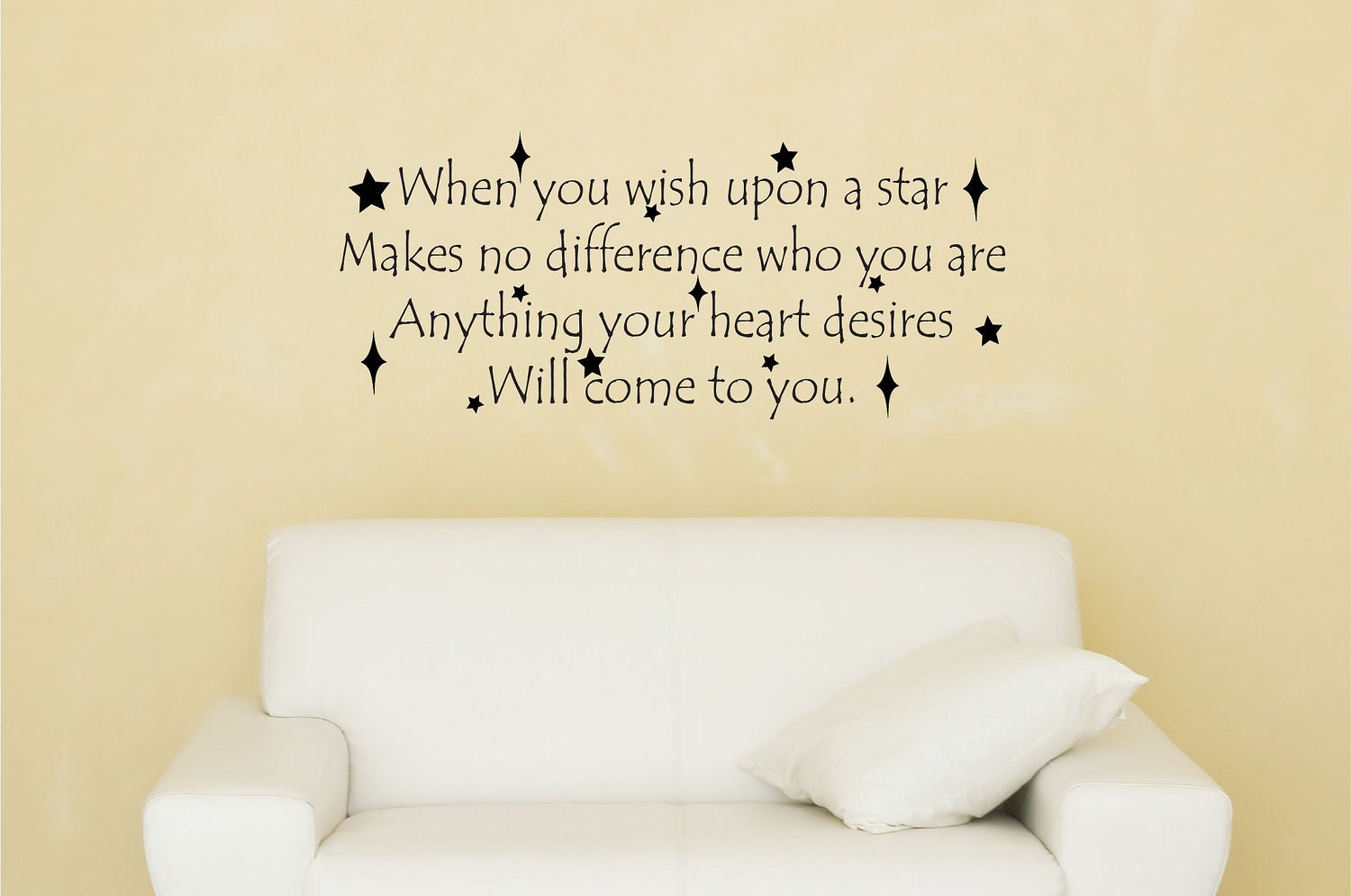 When You Wish Upon A Star Disney Decal Disney Quote Decal