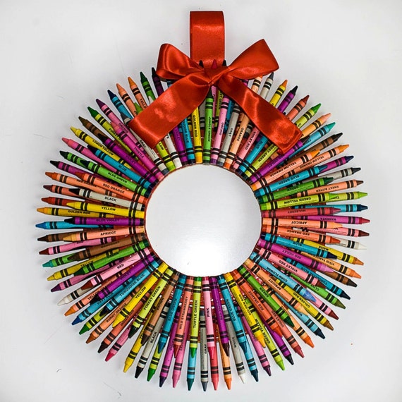 Crayon Wreath 2 layers