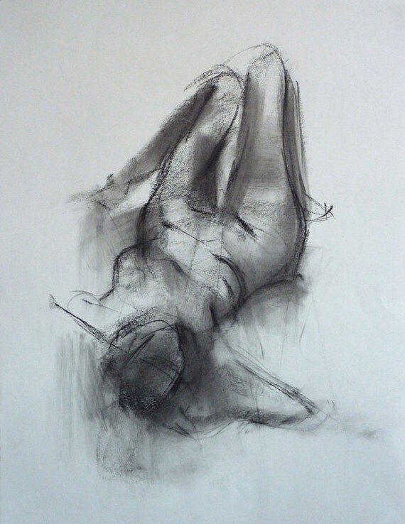 nude gesture drawing