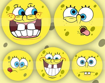 Spongebob faces | Etsy