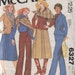McCalls 6327 1970s Half Size Jacket Skirt Shawl and Pants Pattern Womens Vintage Sewing Pattern Size 16 1/2 Bust 39 Uncut