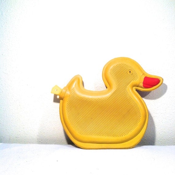 Vintage RUBBER DUCK Hot Water BOTTLE