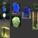 Wind Chime, Stained Glass, Beach Glass, Sea Glass, Windchime, Windchimes, Wind Chimes, Suncatcher