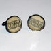 Literary Cufflinks - Dwarvish Script from The Lord of the Rings