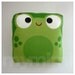 Children's Mini Pillow, Decorative Pillow, Green Pillow, Frog Pillow, Animal Pillow, Stuffed Animal, Kawaii Toy Pillow, Amphibian, 7 x 7