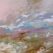 Landscape Painting Original Abstract Painting Impressionist Subtle Colors Acrylic Painting on Canvas by Linda Monfort
