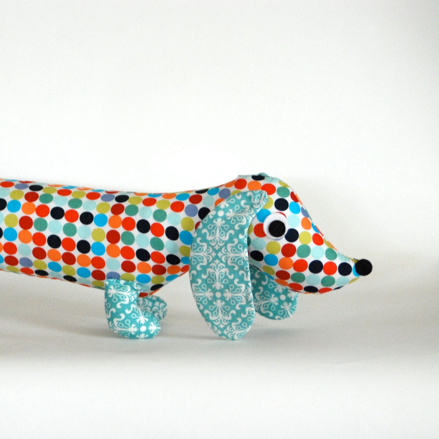 stuffed wiener dog toy