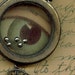 MOJO ojo amuleta........ quirky evil eye TALISMAN necklace - protection AMULET - unusual, odd, strange